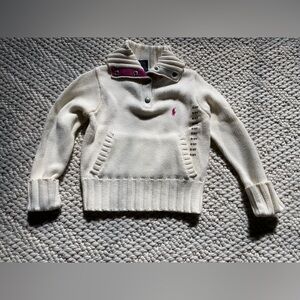 White Ralph Lauren Girl’s Sweater